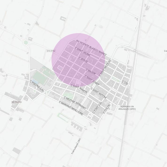 Ubicación aproximada