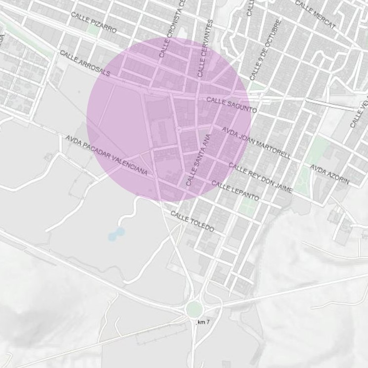 Ubicación Aproximada