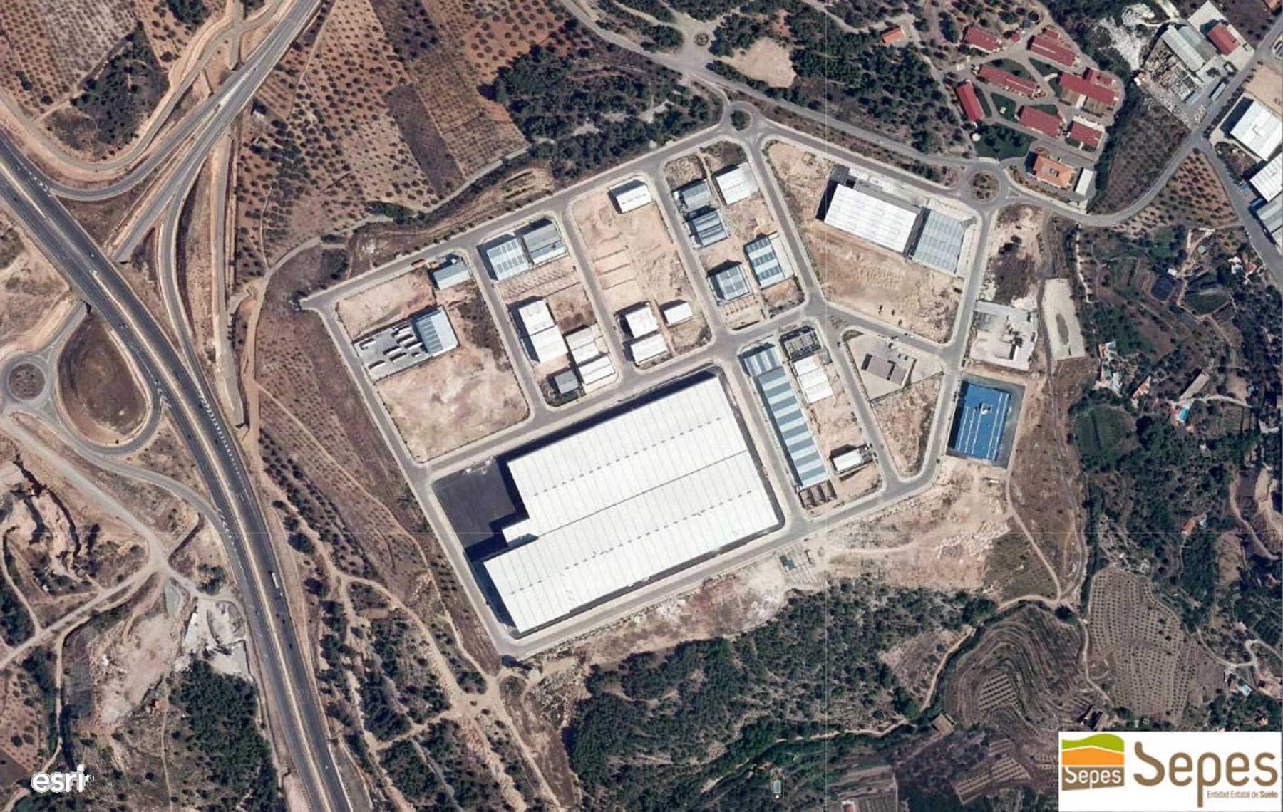 Vista aérea de La Charluca