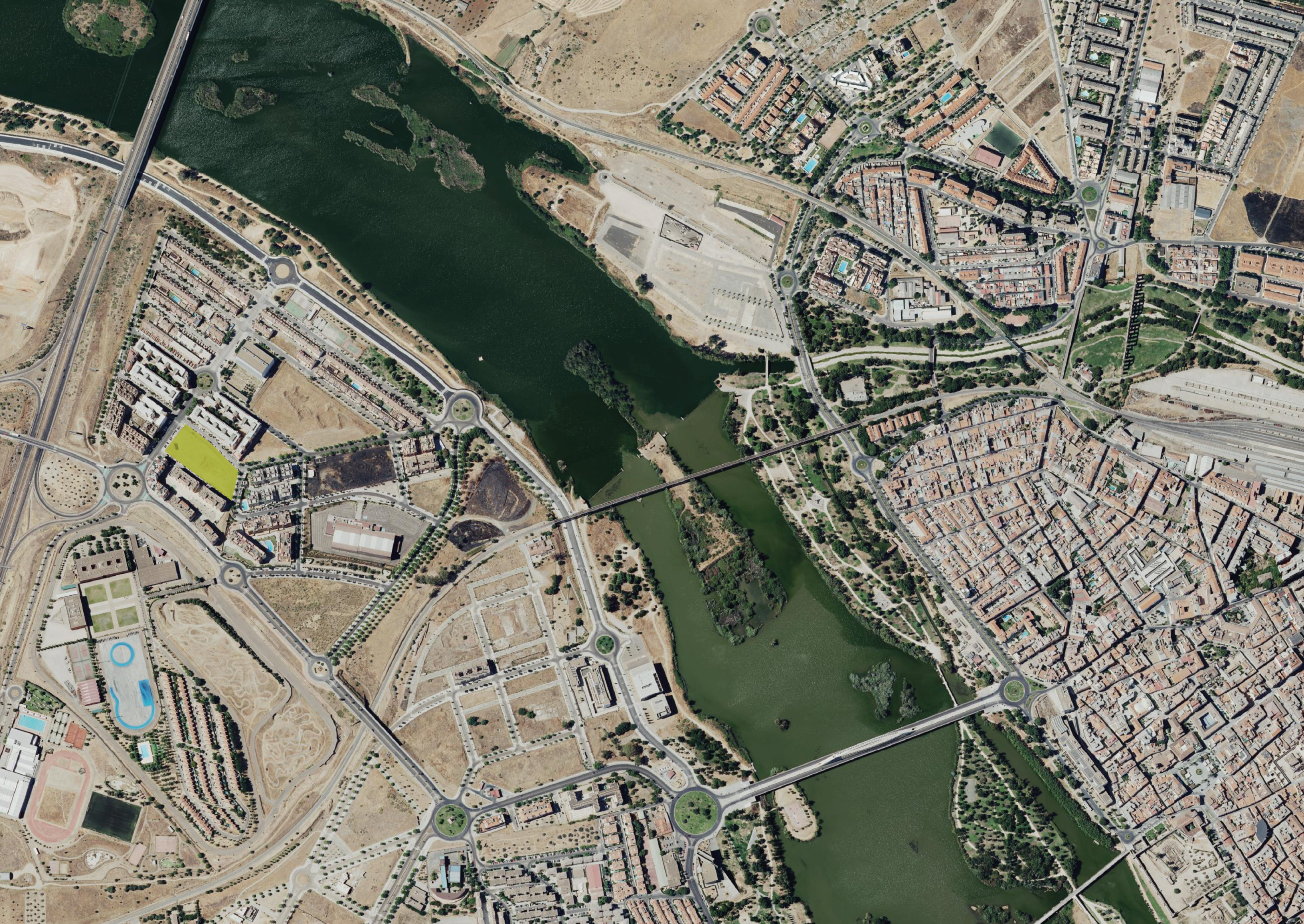 Vista aérea El Prado - Mérida