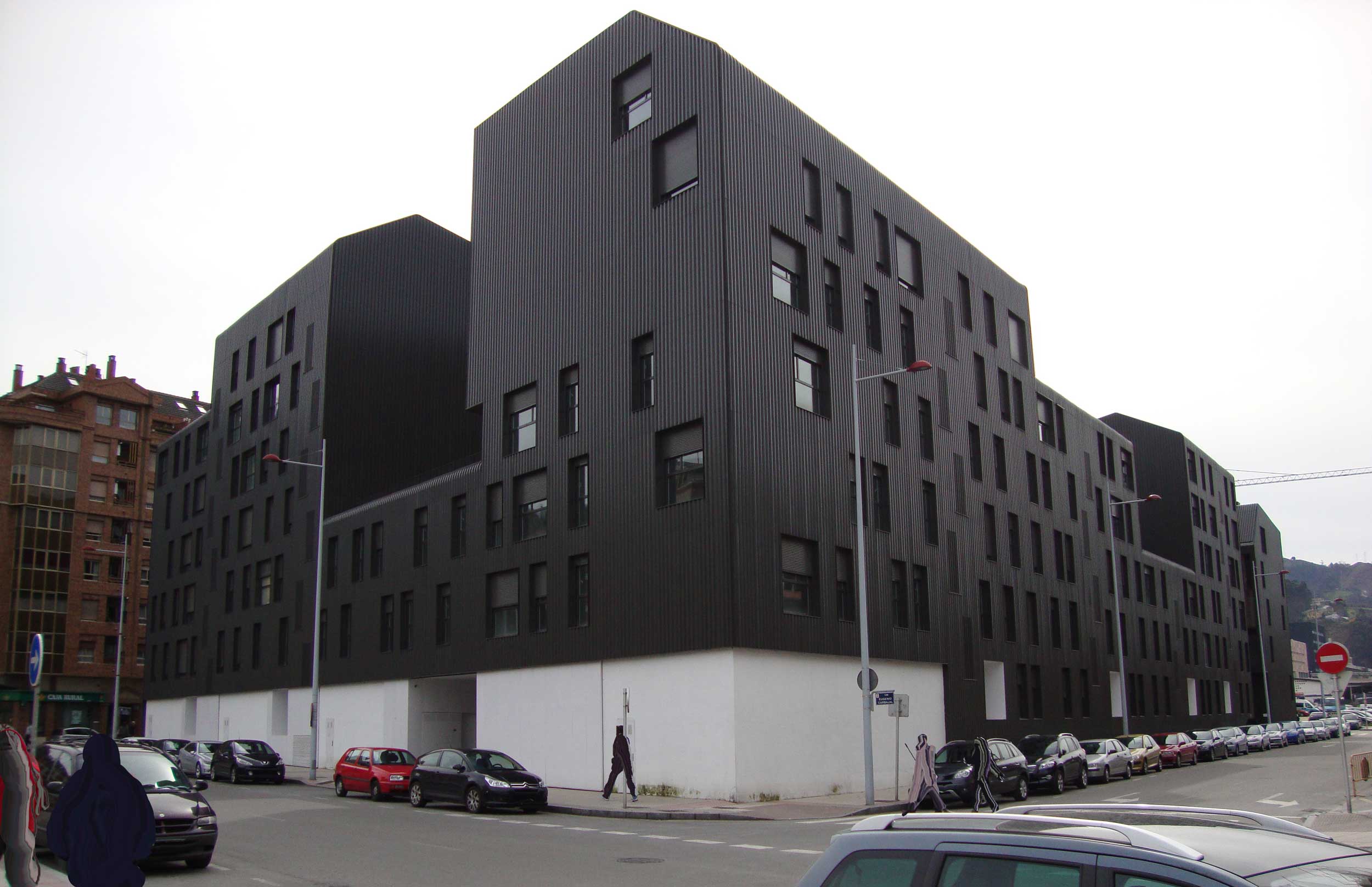 Foto aérea de la actuación