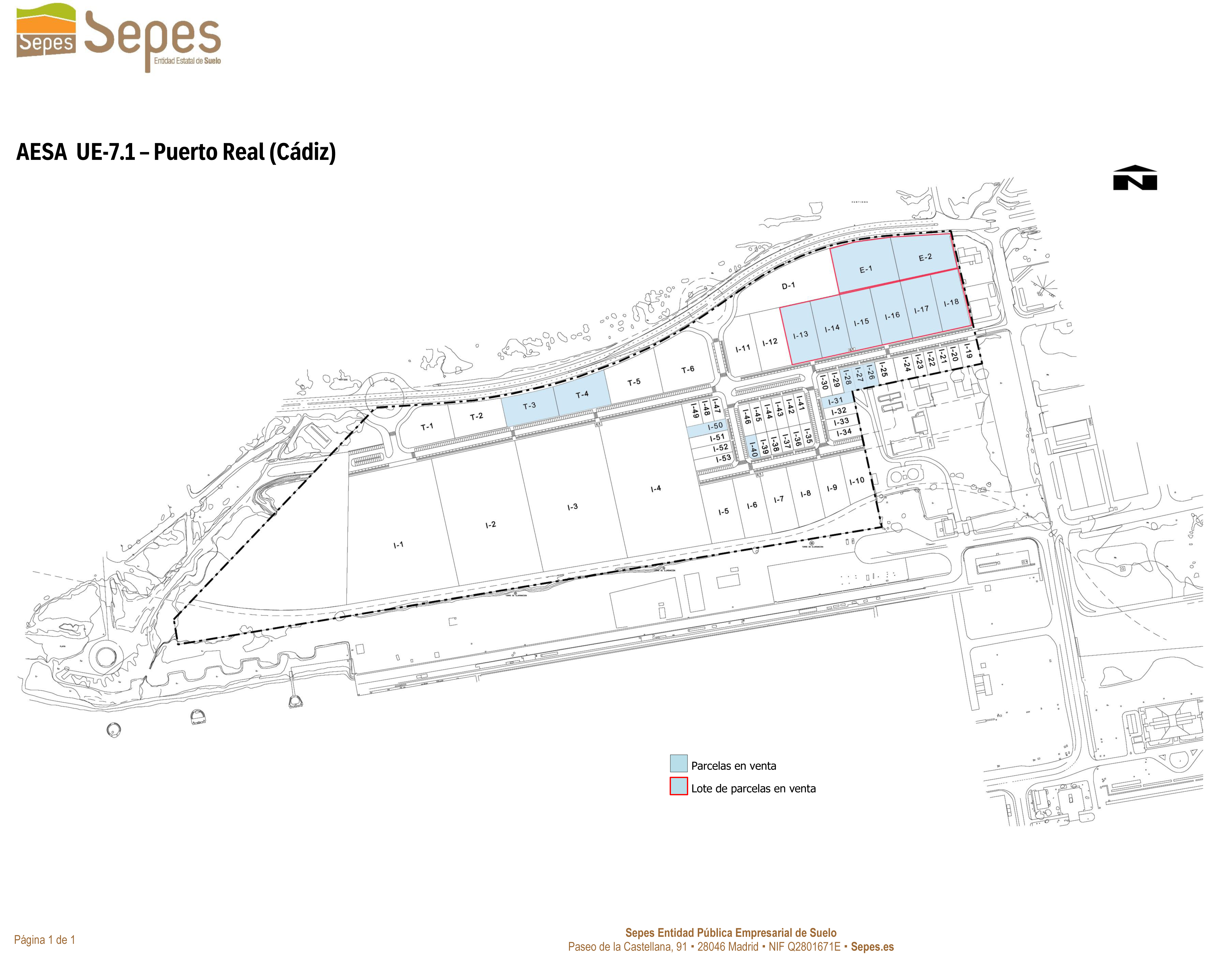 Plano de la actuación