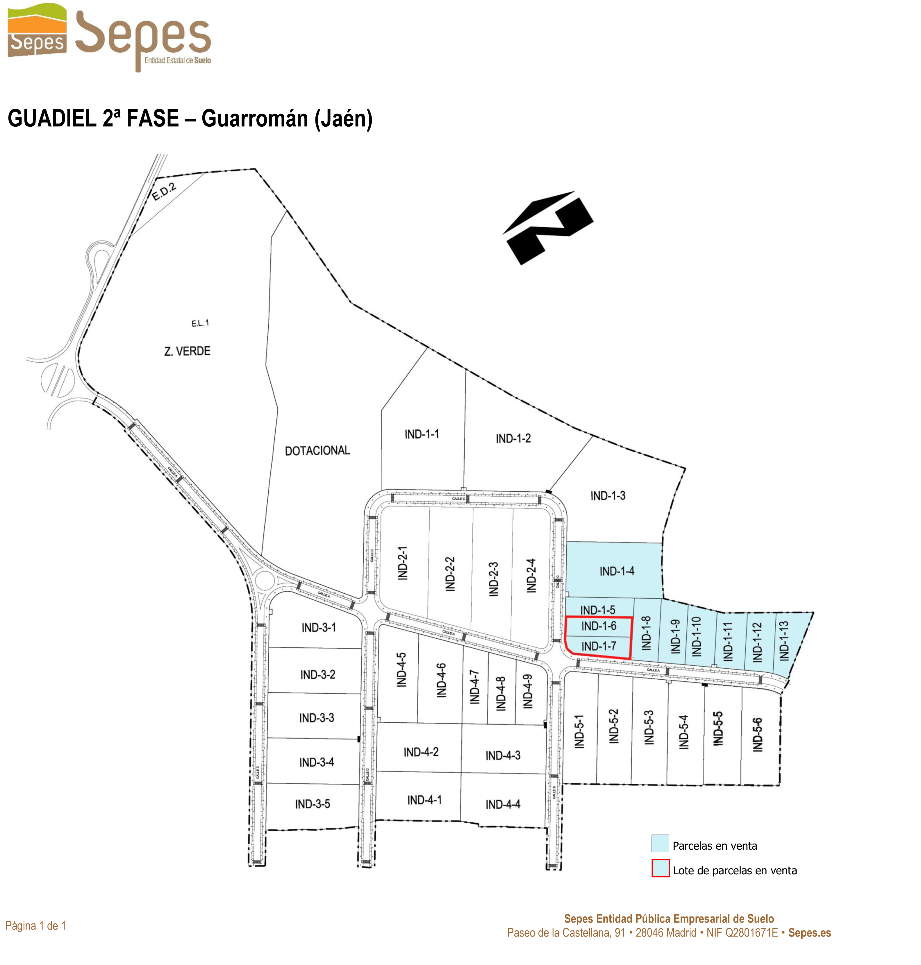 Plano de la actuación