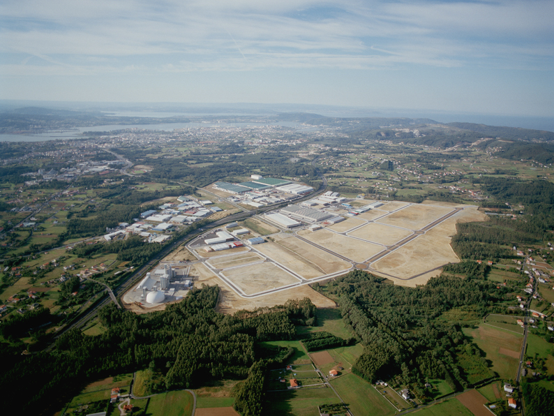 Foto aérea de la actuación