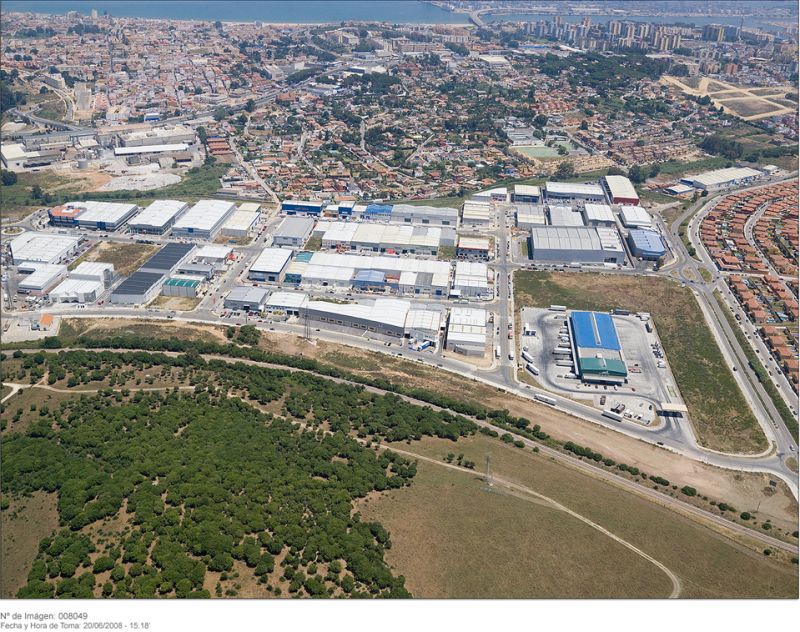 Foto aérea de la actuación