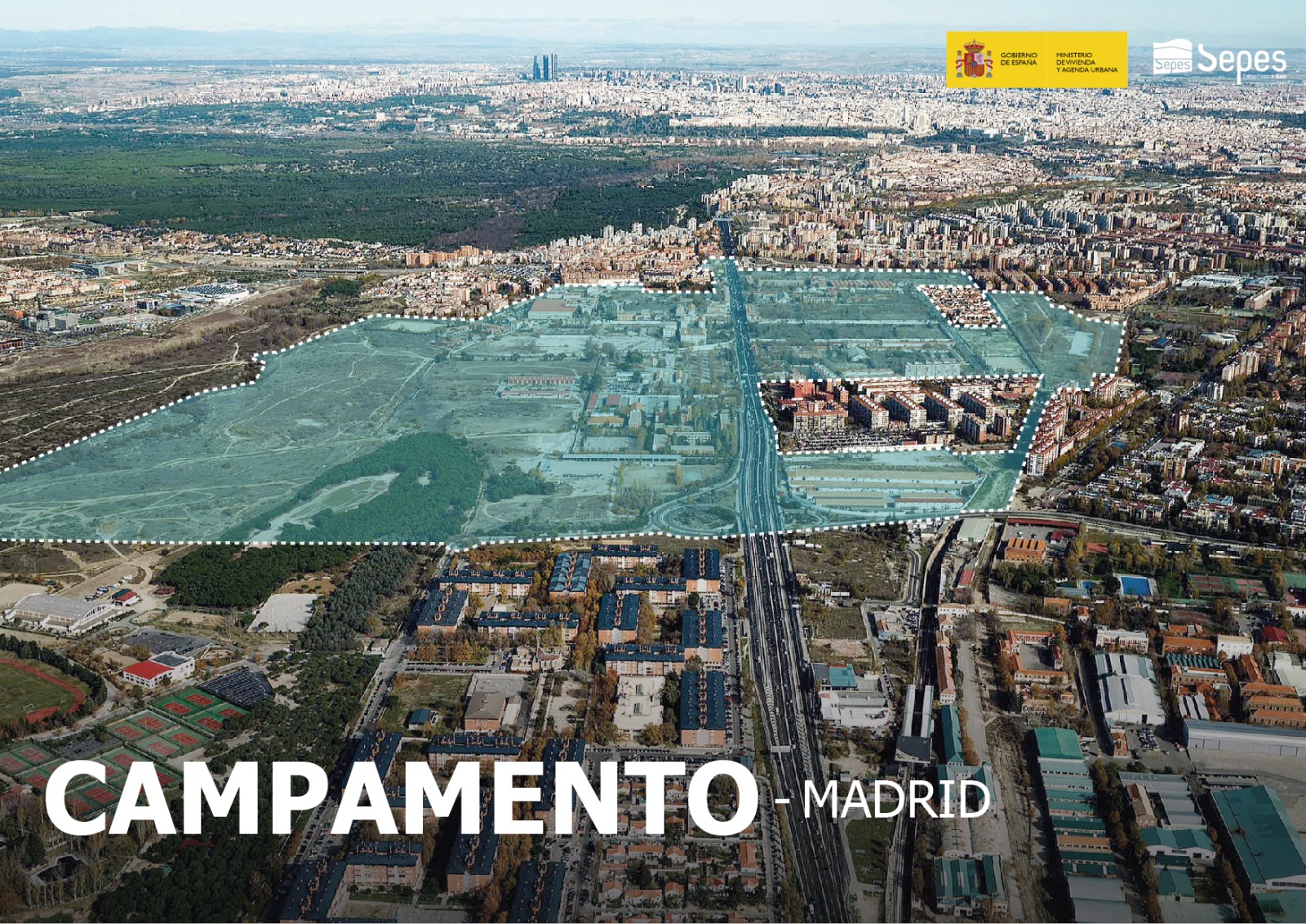 Vista aérea Campamento