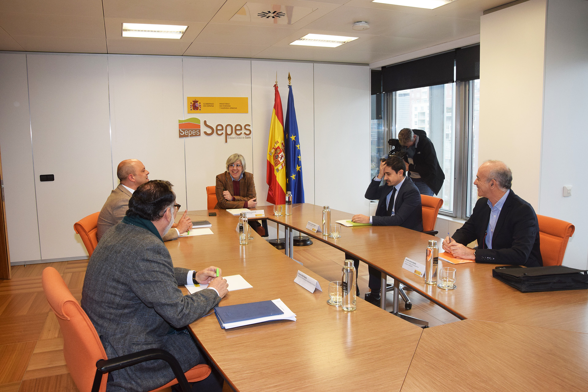 Reunión de SEPES y Ayto de Palma para colaborar en Son Busquets