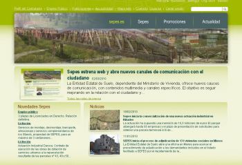 SEPES estrena web